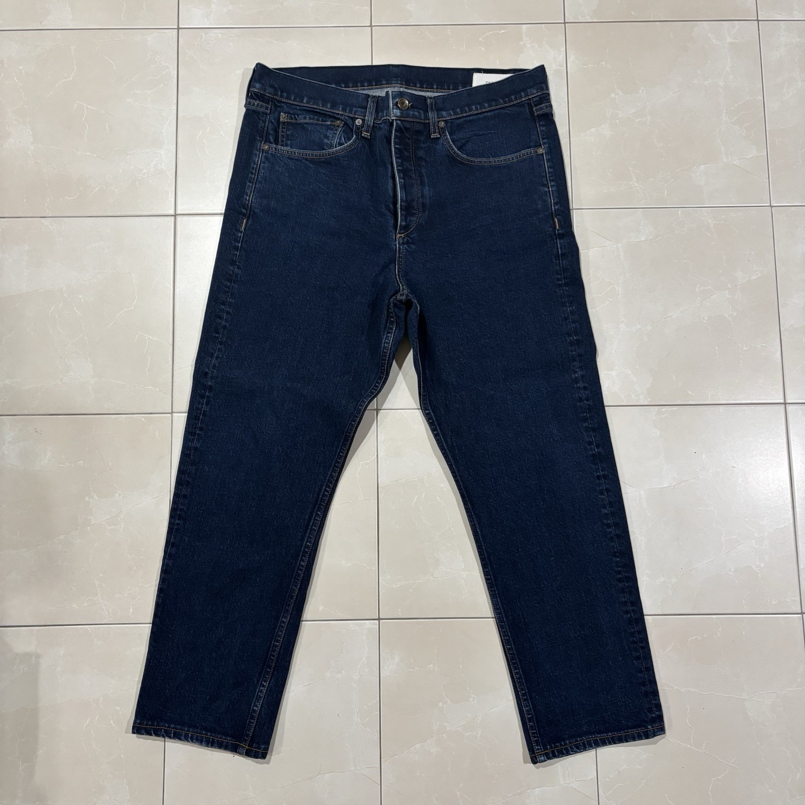 Rag And Bone Fit 3 Classic Jeans Men's 36 Medium Blue Wash Straight Relaxed Leg